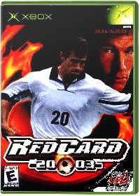 Red Card 2003 Xbox  box art